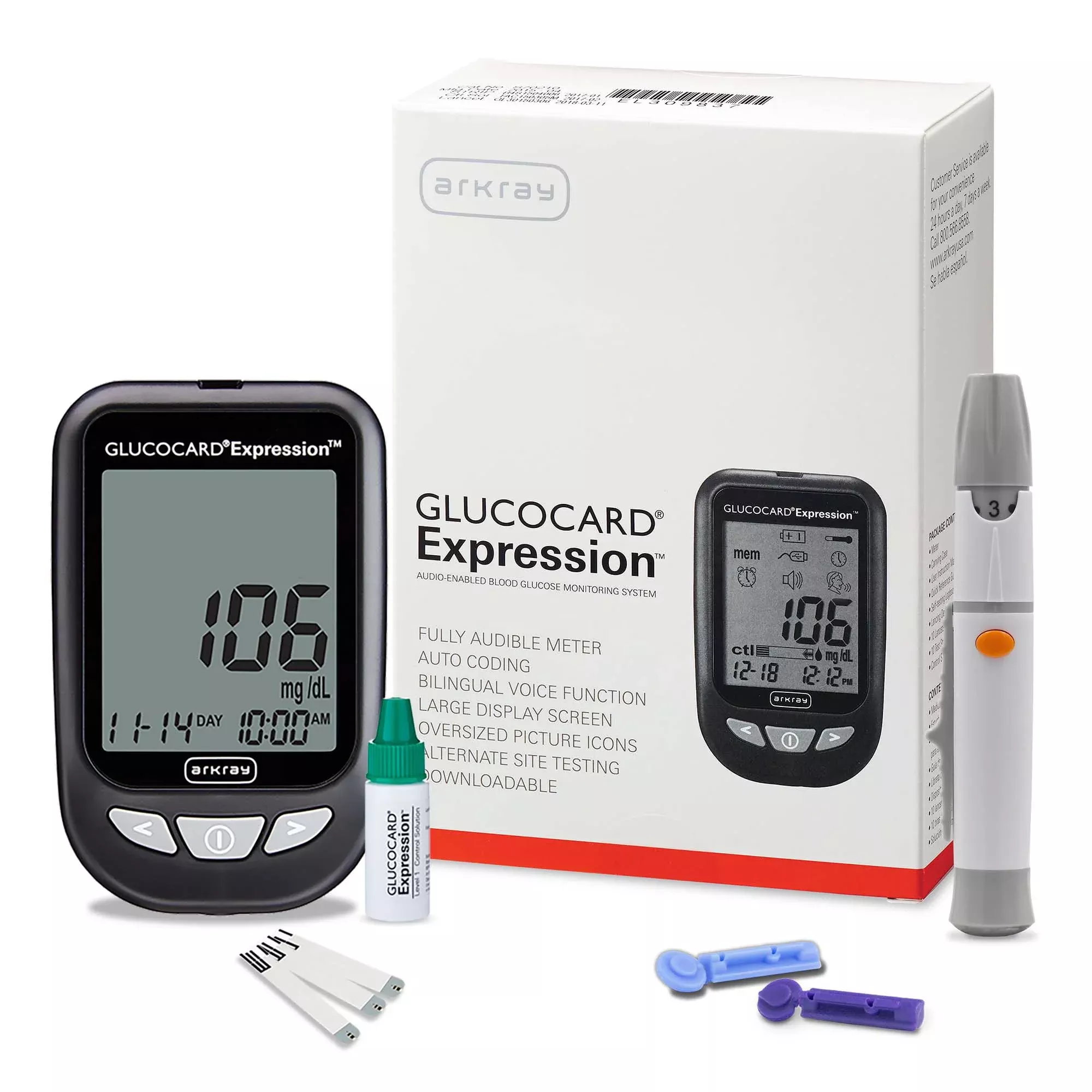 Glucocard Expresson™ Blood Glucose Meter Kit