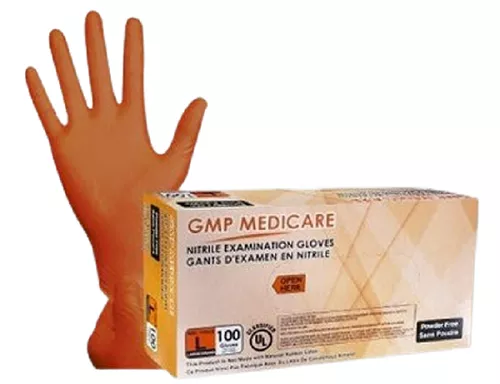 GMP MEDICARE Nitrile Exam Powder-Free Gloves
