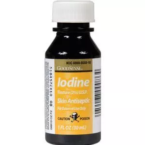 GoodSense 2% Iodine Tincture Skin Antiseptic 1 oz