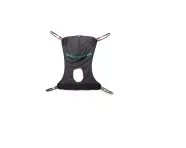 Graham-Field Full Body Commode Sling 4 Point With Full Head and Neck Support X-Large 450 lbs. Weight Capacity - M-866690-402 - Each