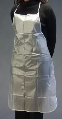 Graham-Field General Purpose Apron Bib Style Clear Disposable - M-130803-4387 - Each