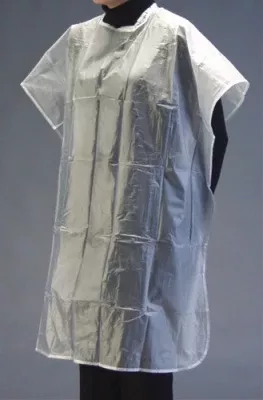 Graham-Field General Purpose Apron Pullover Style Clear Disposable - M-36108-3459 - Pack of 1