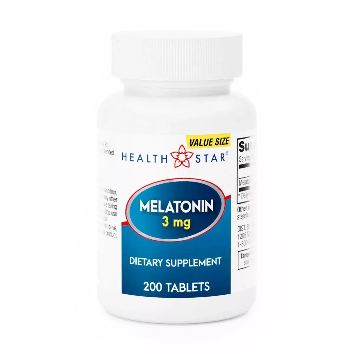 Health Star Melatonin Sleep Aid Supplement