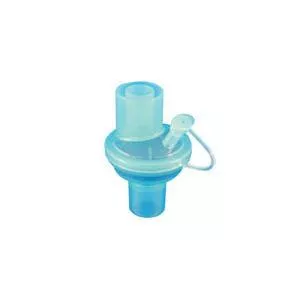 Heat and Moisture Exchanger with Gas Port
