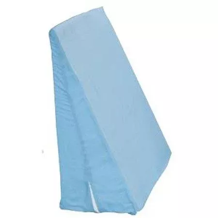Hermell Products Slant Bed Wedge 23" x 21" x 7" Blue, Poly/Cotton