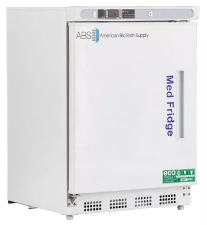 Horizon Scientific Inc Undercounter Refrigerator ABS Pharmaceutical 4.5 cu.ft. 1 Swing Glass Door Automatic Defrost - M-1012889-866 - Each