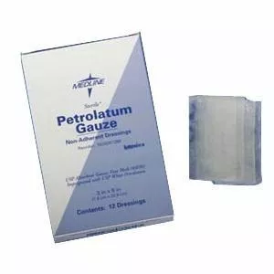 Impregnated Non-Adherent Petrolatum Gauze 1" x 8"