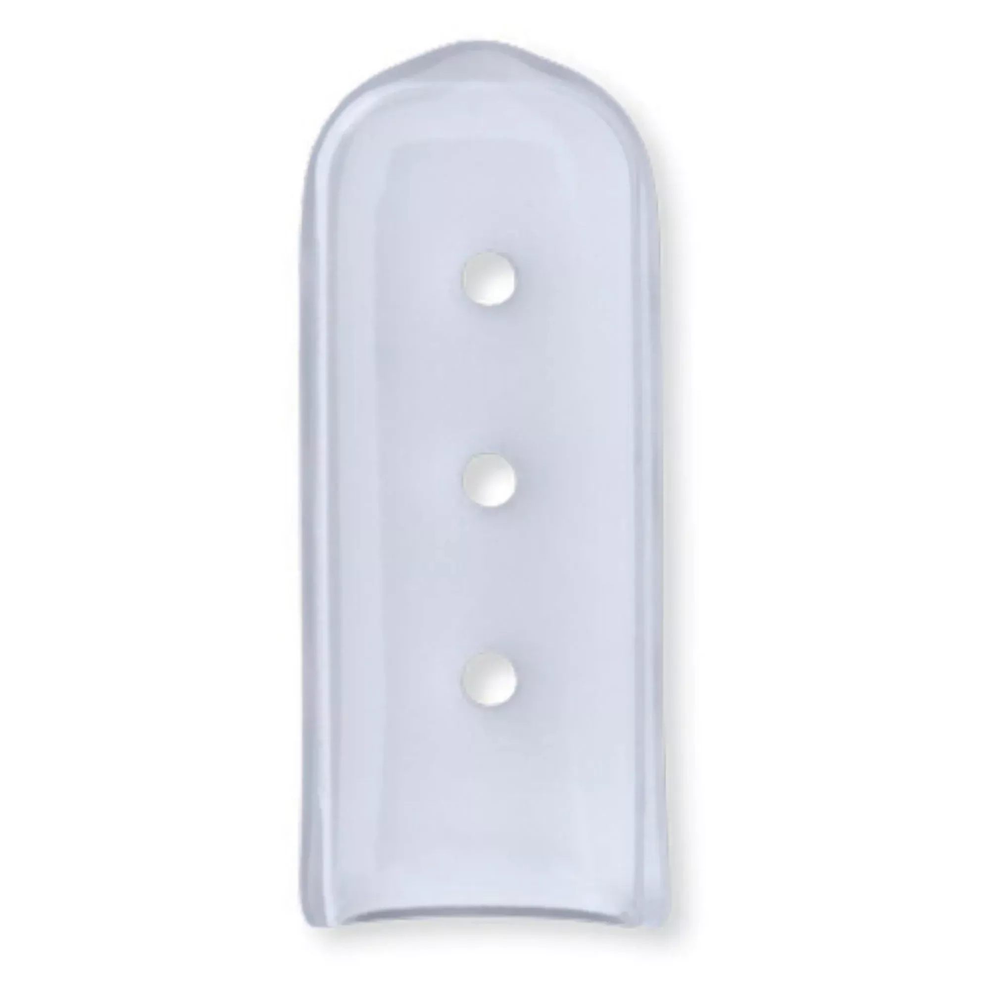 Instrument Tip Protector Protect-A-Caps Flat, Clear with Slits, 3/8 W X 1 L Inch, Radiopaque, Disposable, Steam Sterilizable, Non-Sterile
