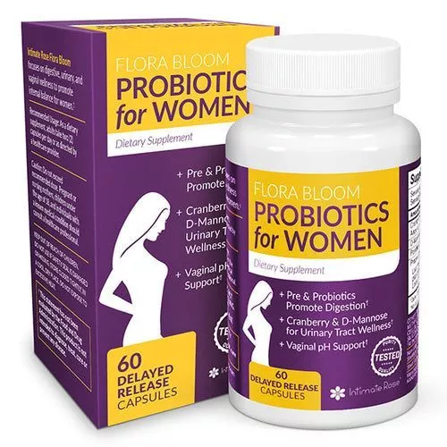 Intimate Rose Flora Bloom Probiotics for Women's Health