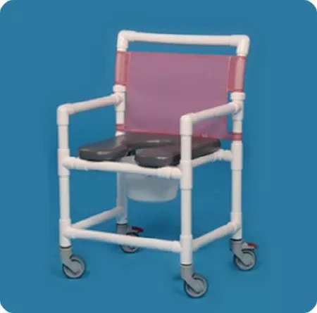 IPU Commode / Shower Chair ipu Mesh Back - M-1055476-1483 - Each