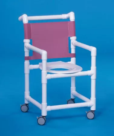IPU Shower Chair Select Fixed Arm PVC Frame Mesh Back 18 Inch Seat Width - M-459299-1929 - Each
