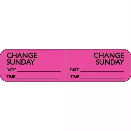 IV Daily Change Labels Sunday