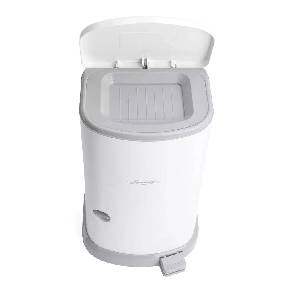 Janibell Akord Slim Receptacle, 7 Gallon and Double Seal