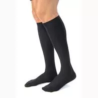 Jobst For Men Casual Knee-High, 30-40, Closed, Navy, Medium