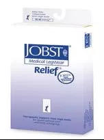 Jobst Relief Knee High Compression Stockings, X-Large, 15 - 20 mmHg