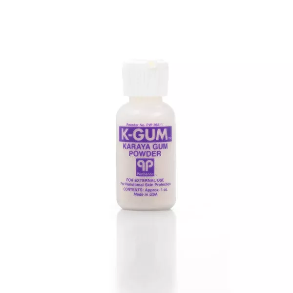 K-Gum Karaya Gum Powder 1 oz. Bottle