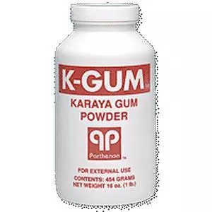 K-Gum Karaya Gum Powder 3 oz. Puff Bottle