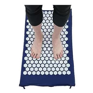 Kanjo Acupressure Memory Foam Foot Mat, Sapphire