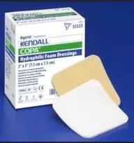 Kendall™ Foam Island Foam Dressing, 6 x 6 Inch