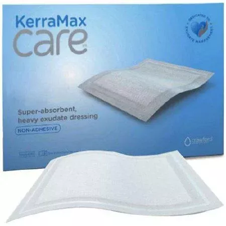 Kerramax Care Gentle Border Super-Absorbent Heavy Exudate Dressing