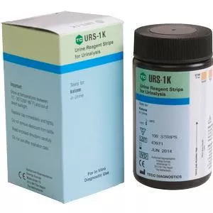 Ketone Urinalysis Reagent Test Strip (100 count)