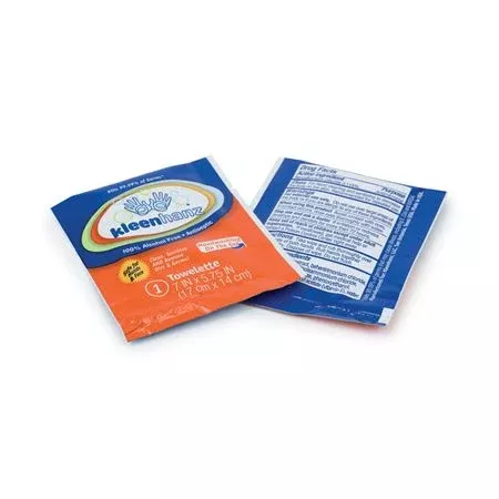 Kleenhanz Individually Wrapped Wipes - 5.5" x 7.5