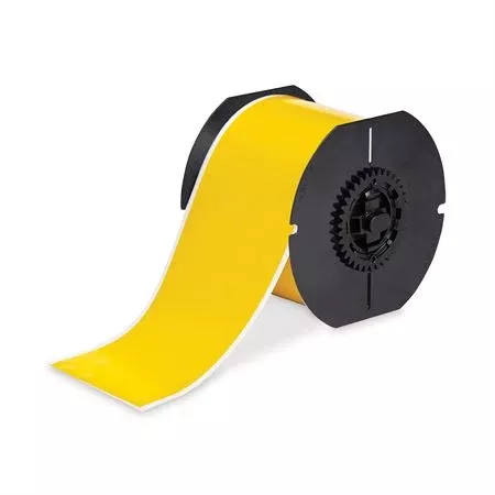 Label Printer Accessories 1.125" White Vinyl Tape for Label Printer