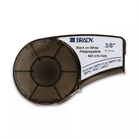Labels for 1" Core Industry Printers 1"W x 0.375"H - FreezerBondz Polyester