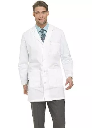 Landau Uniforms Lab Coat White Size 48 / Tall Mid Length Reusable - M-802496-397 - Each