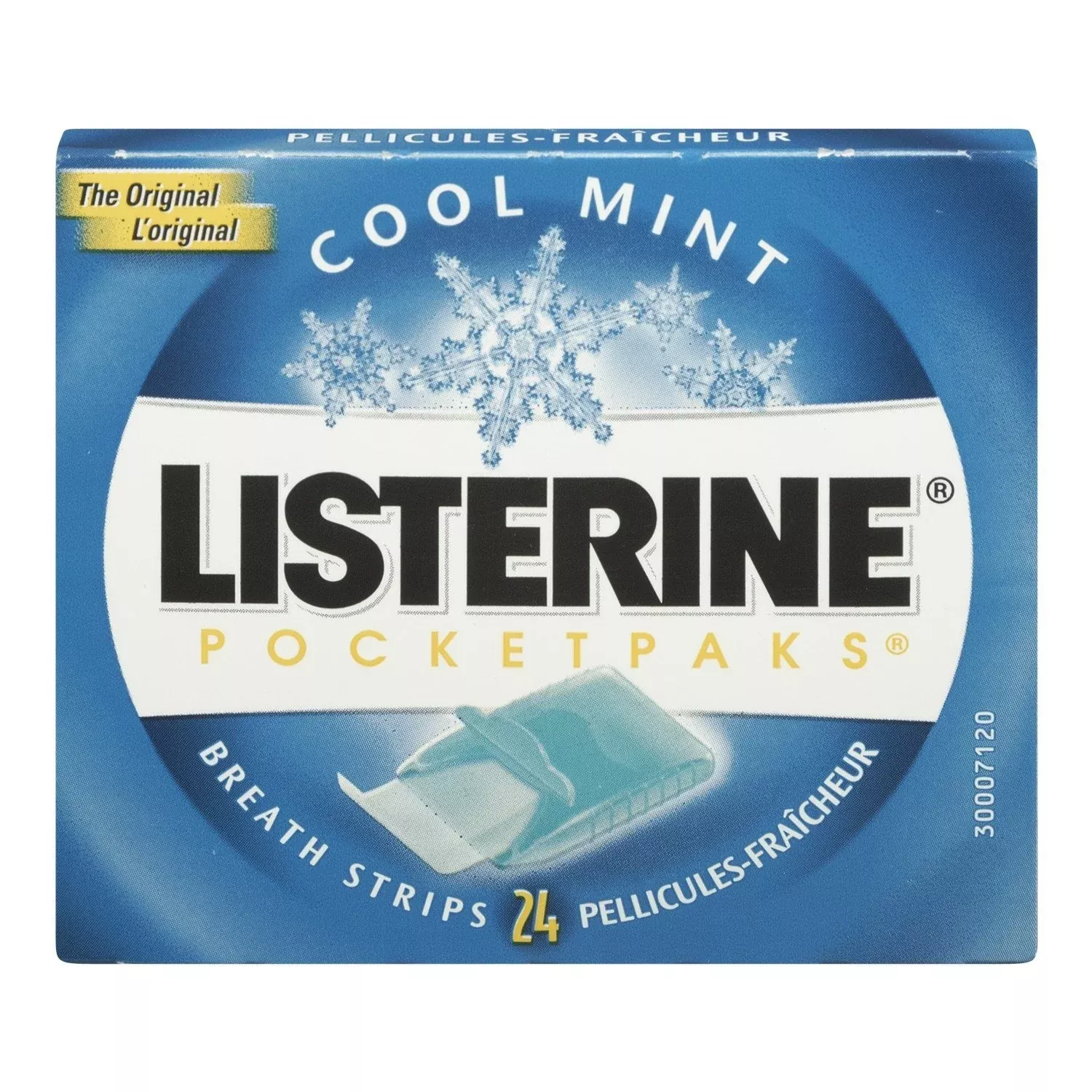 Listerine PocketPaks Breath Strips, Cool Mint, 24 Breath Strips