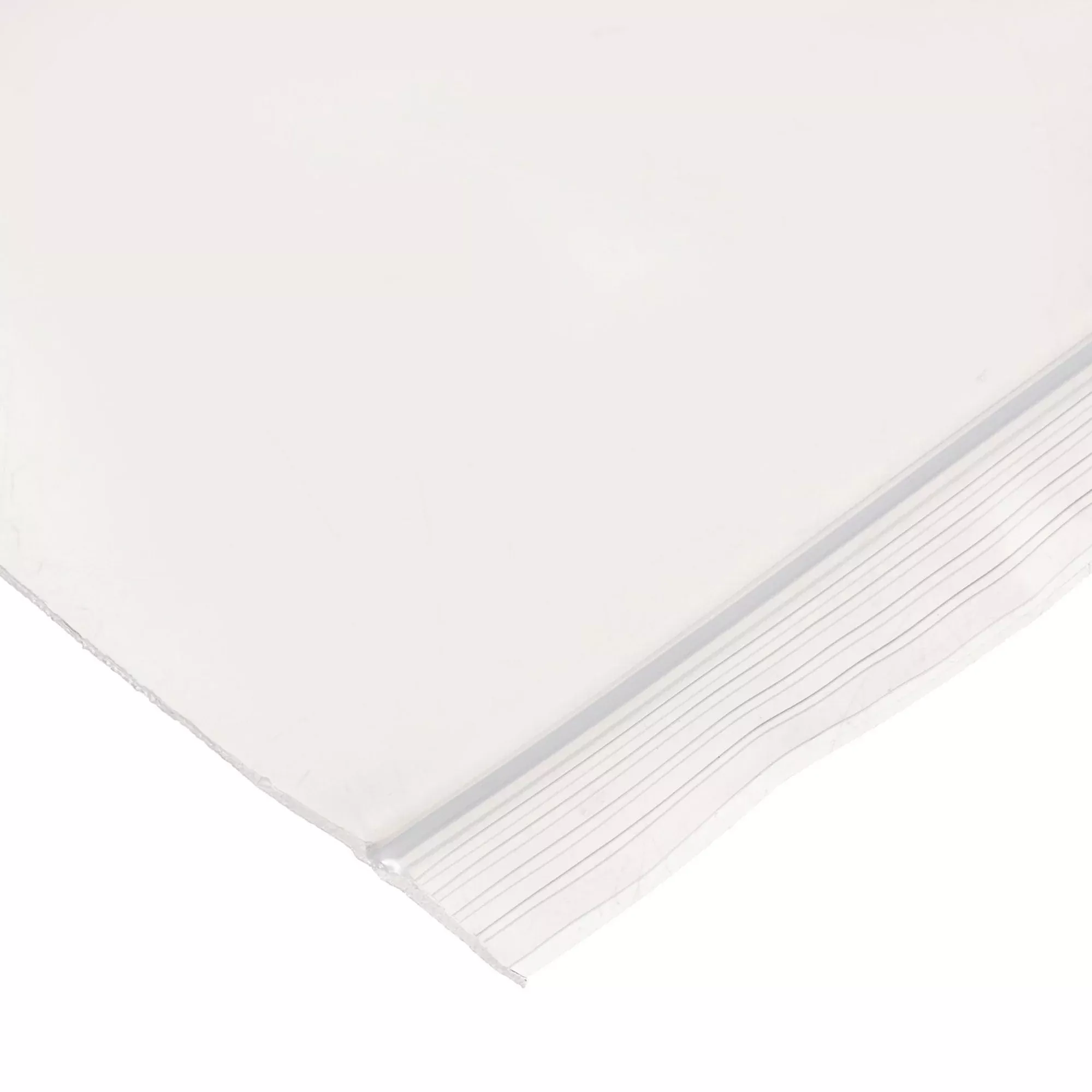 LK Clear Line Zipper Reclosable Bag, 4 Mil, 9 x 12 in.