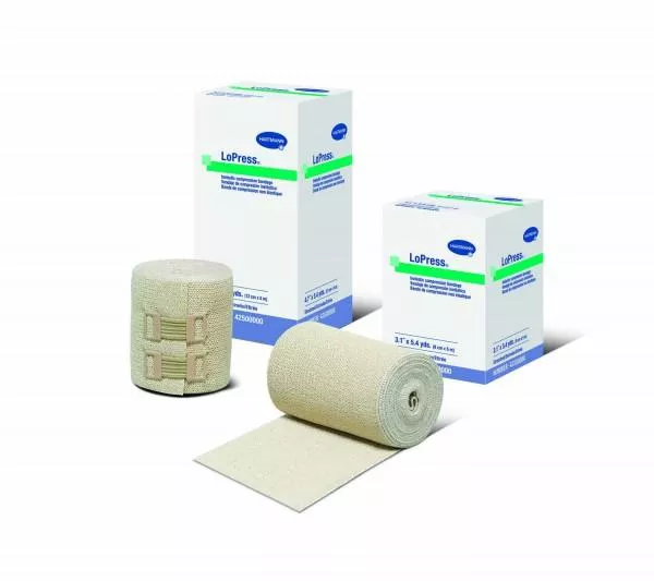 LoPress Inelastic Compression Bandage 5-2/5 yds. x 4-7/10", Nonsterile