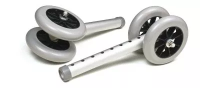 Lumex Fixed Walker Wheels