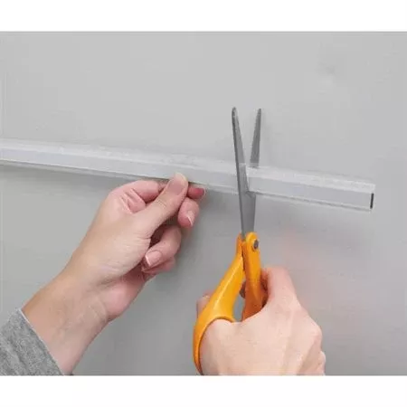 Magnetic Document Clamps with Adhesive Back Black - 3"L