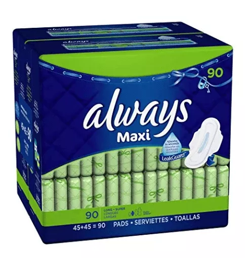 Maxi with Flexi-Wings Long Super Unscented