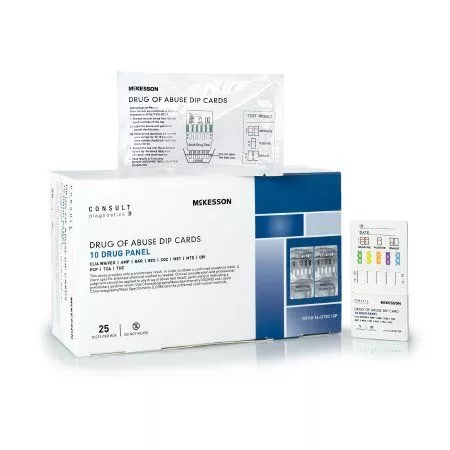 McKesson Consult Drugs of Abuse Test Dip Card