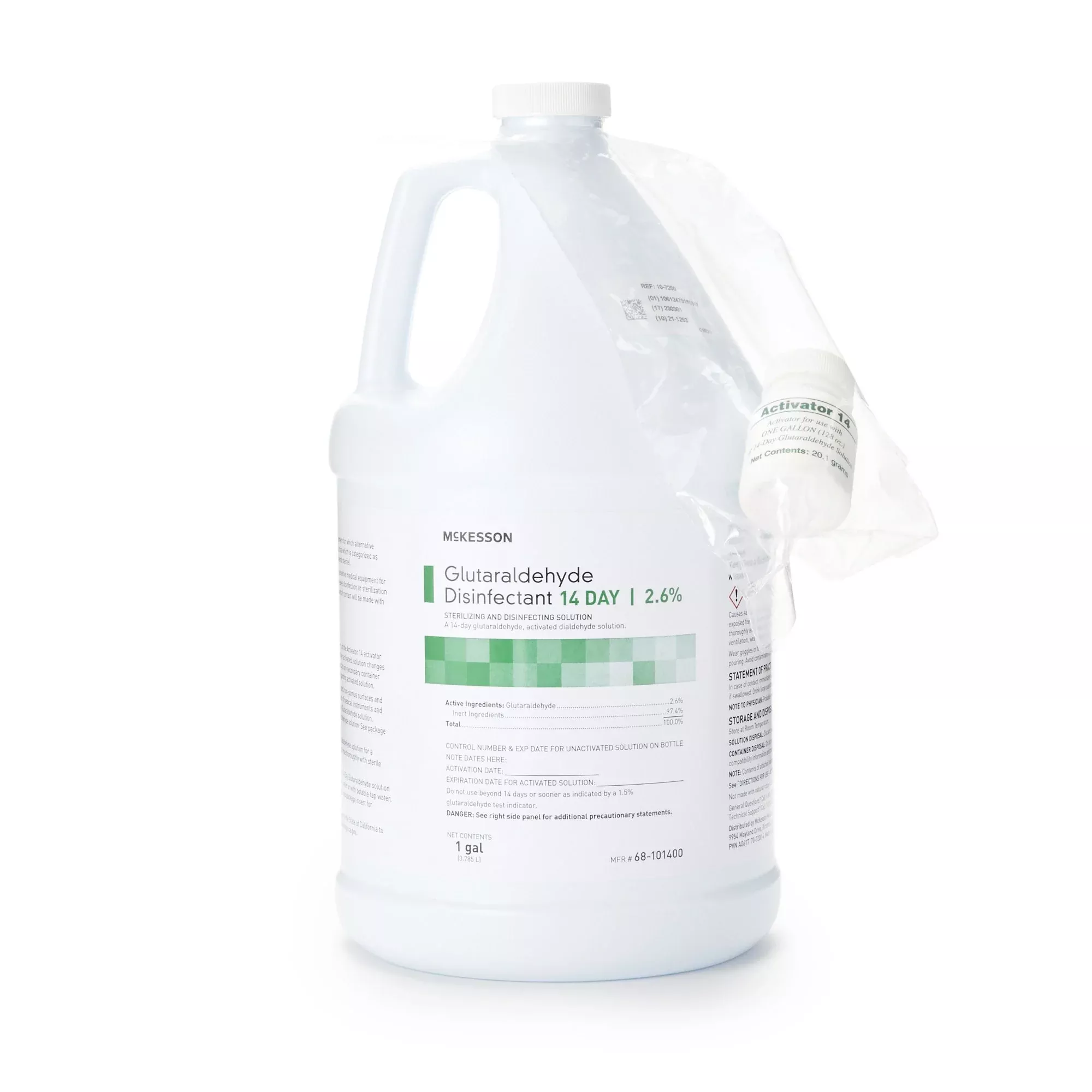 McKesson Glutaraldehyde High Level Disinfectant, 14-Day, 68-10140, 1 gal Jug
