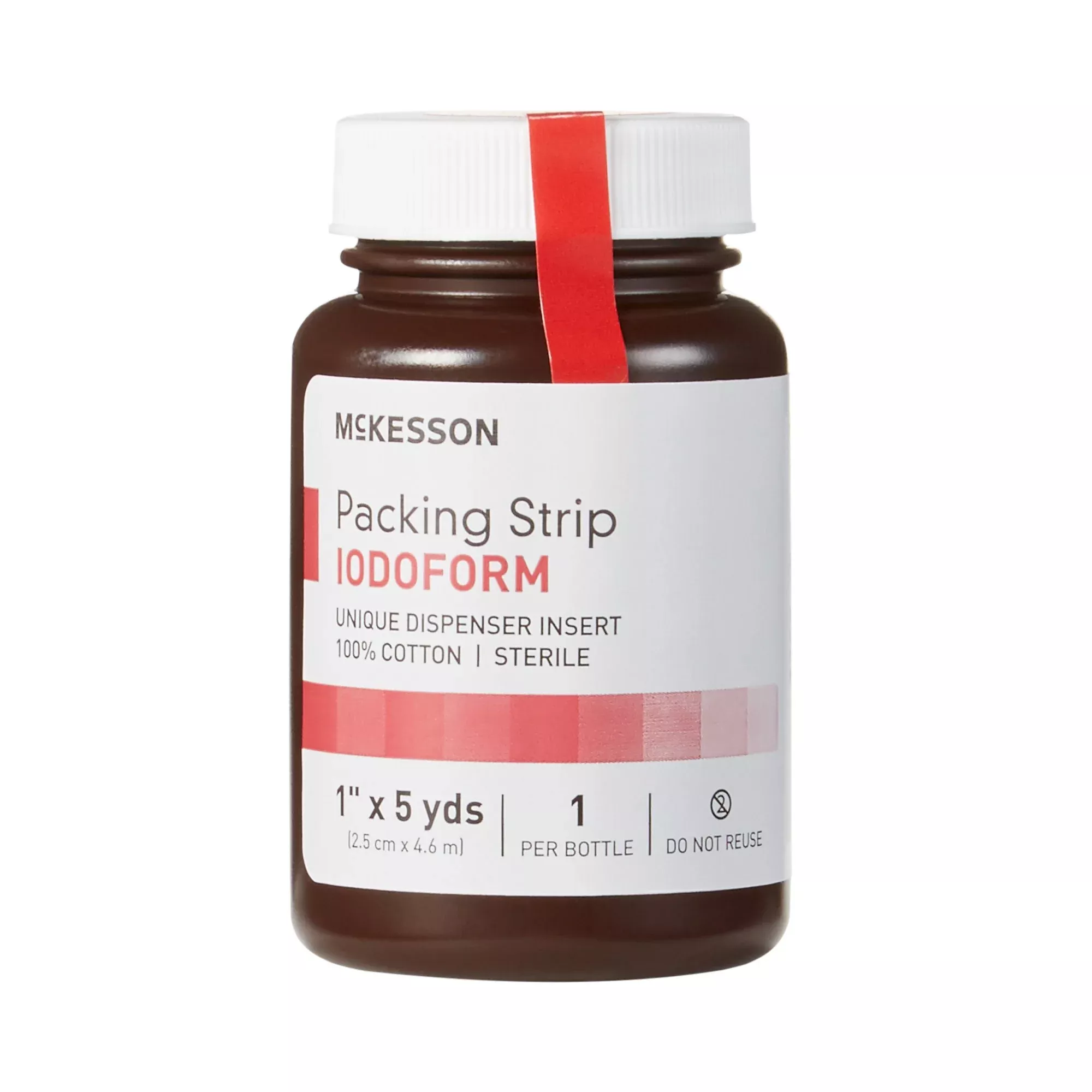 McKesson Iodoform Wound Packing Strip, 1 Inch x 5 Yard