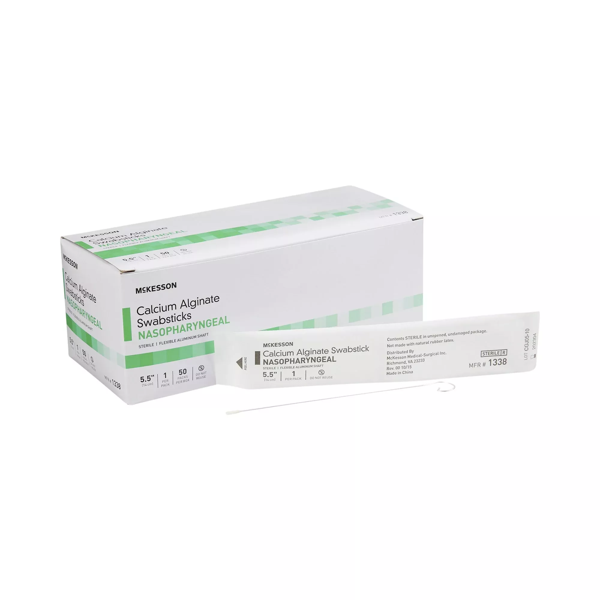 McKesson Nasopharyngeal Collection Swab, 5½ Inch