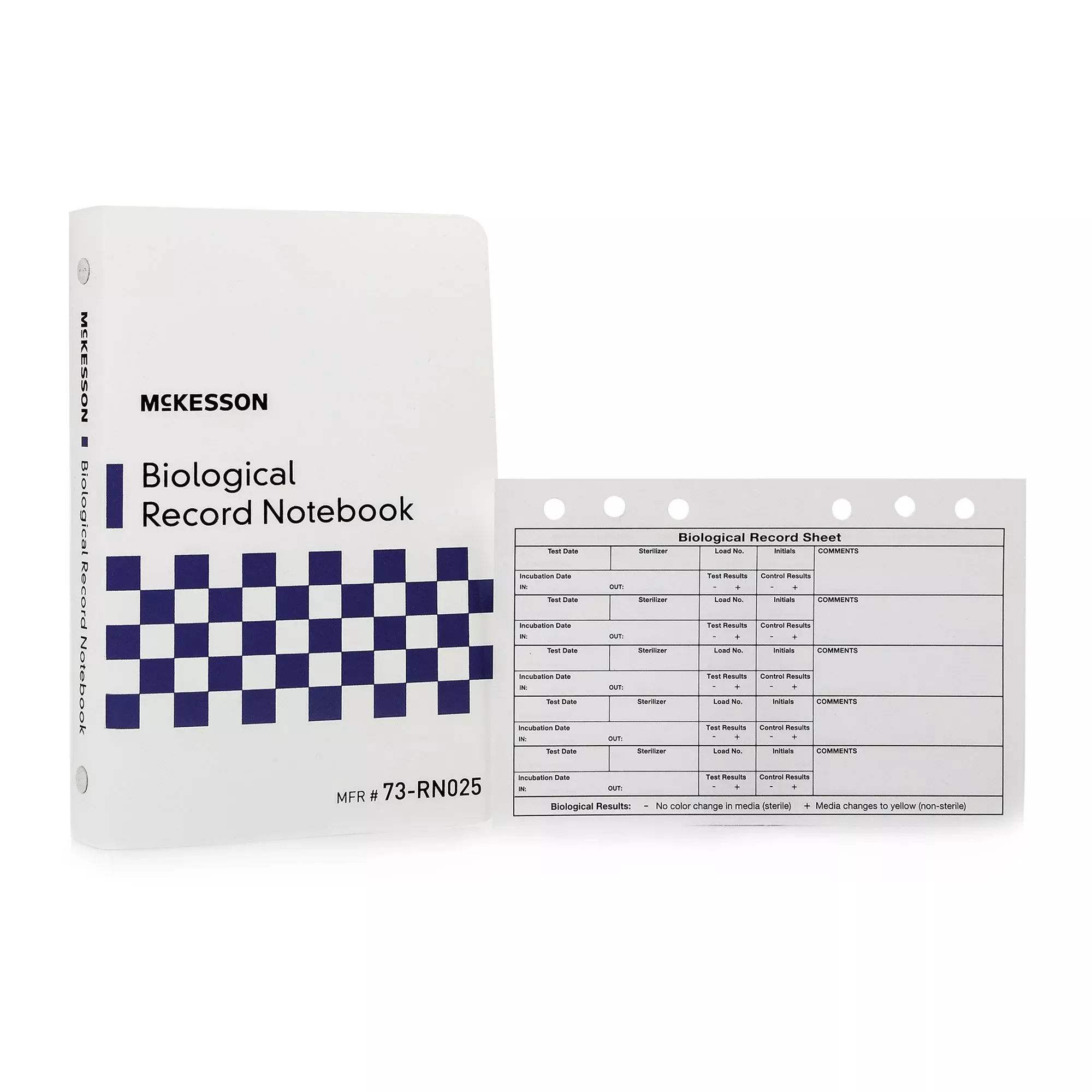 McKesson Performance Biological Record Notebook
