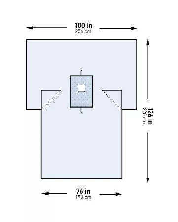 McKesson Surgical Breast Drape