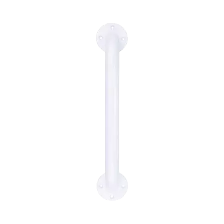 McKesson White Steel Wall Grab Bar