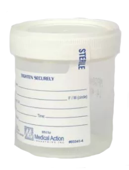 Medegen Medical Leak Resistant Sterile Specimen Containers