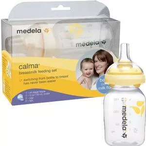 Medela Calma Breastmilk Feeding Set with 5 oz Bottle