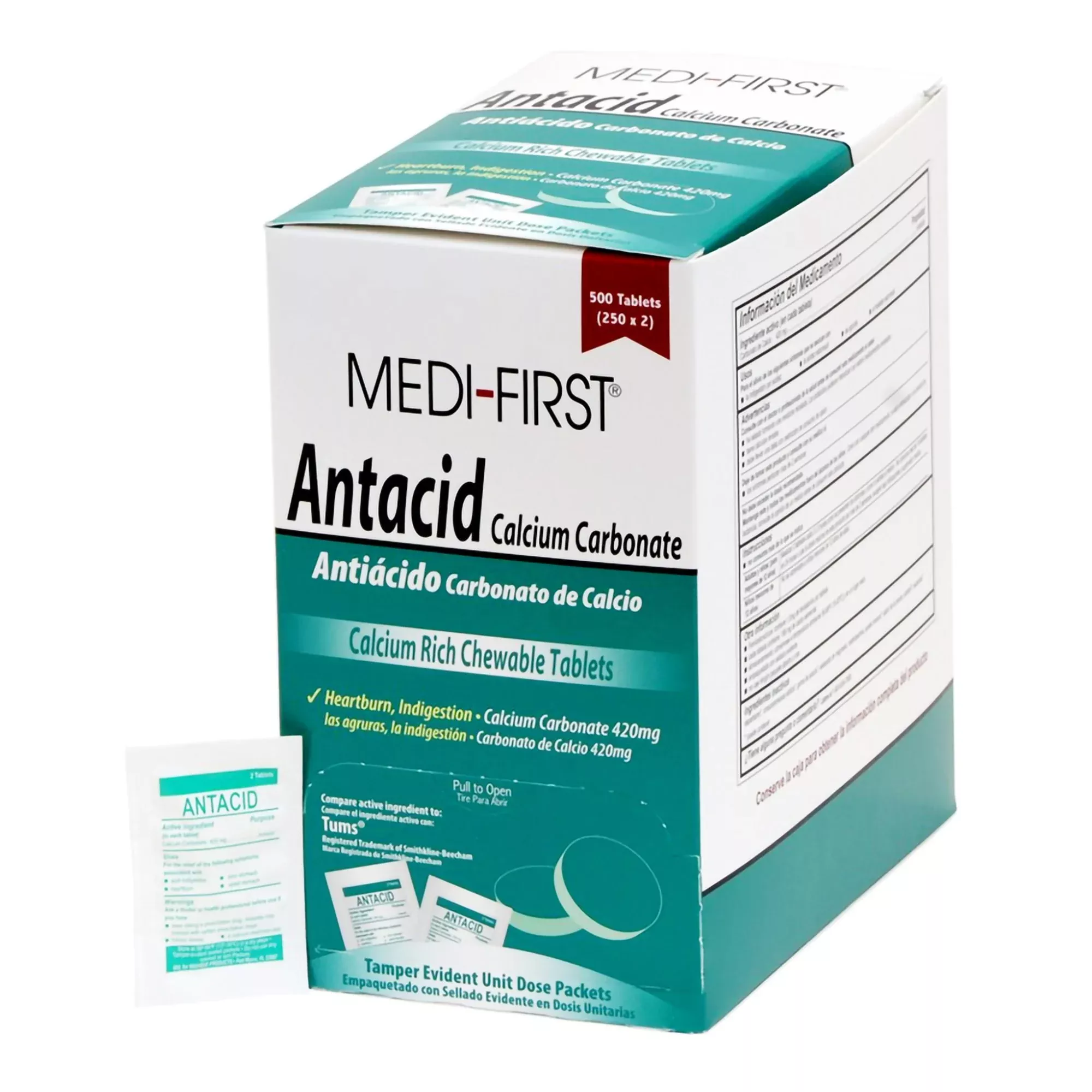 Medi-First Calcium Carbonate Antacid