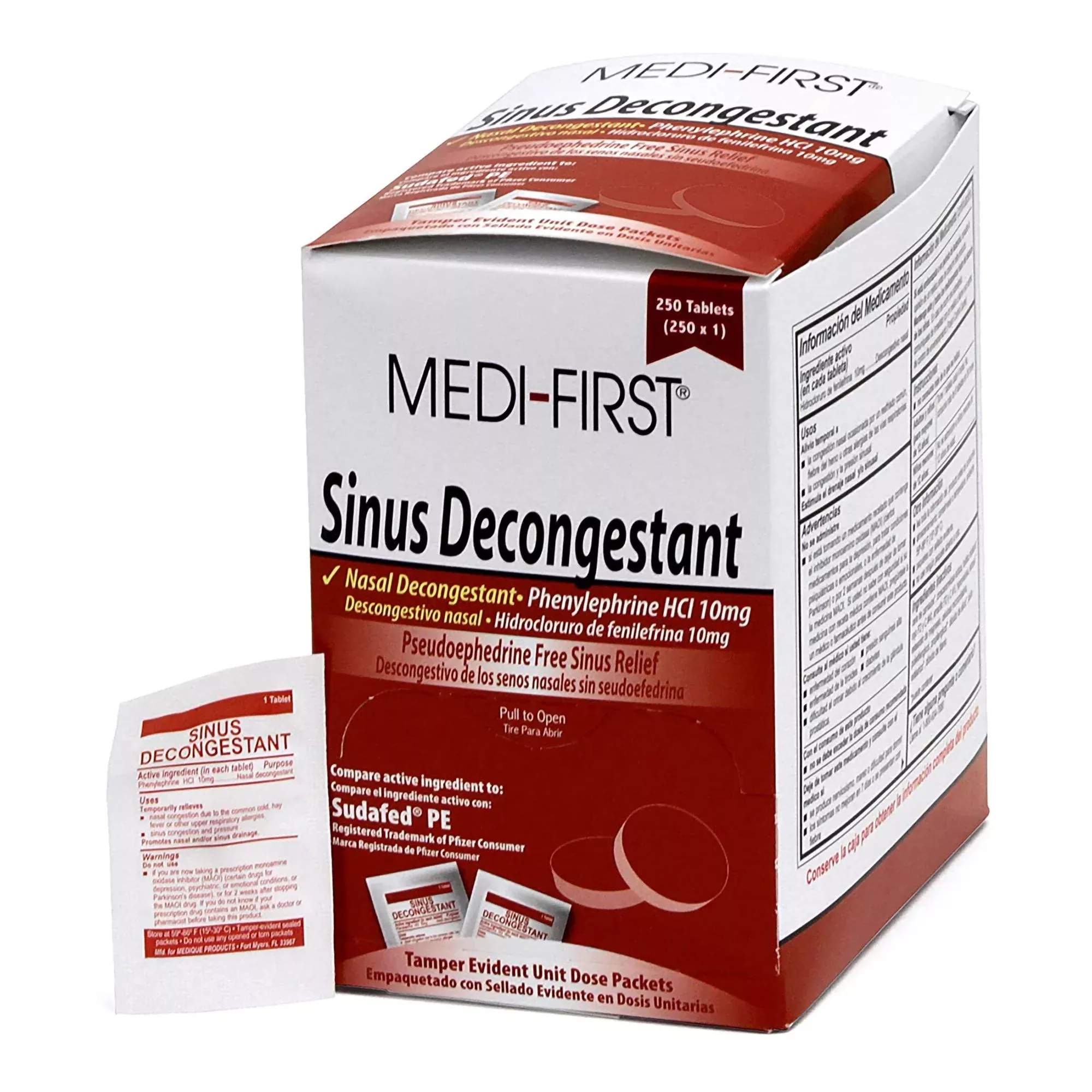 Medi-First Phenylephrine HCl Sinus Relief
