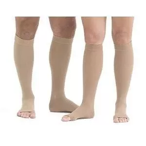 Mediven Plus,Calf,Open Toe,30-40mm,Beige,Size 6
