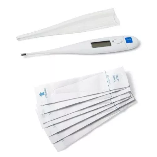 Medline Oral Digital Stick Thermometer, 30-Second