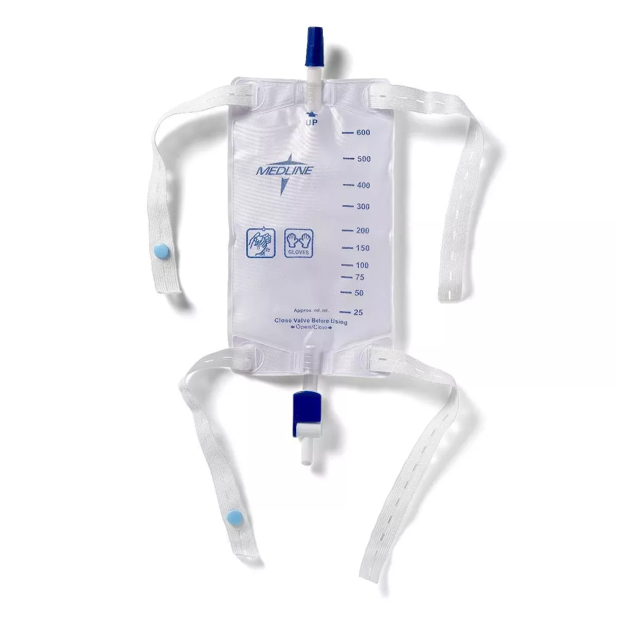 Medline Urinary Leg Bag with Flip Drain