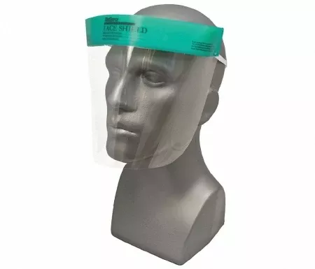 MedSource International Face Shield One Size Fits Most Full Length Anti-fog Disposable NonSterile - M-1072485-723 - Case of 96
